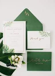 Modern Tropical Wedding Inspired By This Tropical Wedding Invitations Tropical Wedding Tropical Invitations