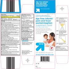 Up And Up Dye Free Infants Pain And Fever Acetaminophen