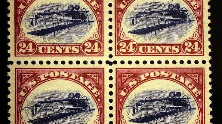 Why a single 'Inverted Jenny' stamp sold for $2 million at auction | KGOU - Oklahoma's NPR Source