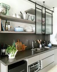 Moderna Cocinas De Casa Muebles De Cocina Diseno De Interiores Industrial