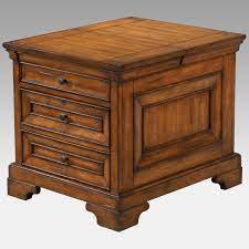 The top of the console is useable as a. Brampton Hill Northridge End Table With Charging Station And File Drawer End Tables At Coffee Table Living Room Table Sets Accent Table Black Dressing Tables