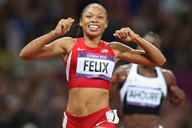 Felix crossed the finish line. Women S Track And Field Allyson Felix Seals Her Title As Mvp Of London Games Bleacher Report Latest News Videos And Highlights
