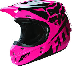 Dp Fox Racing V1 Race Girls Motocross Helmets Dirt Bike