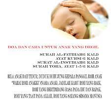 Baca doa ini 19 kali pada air dan minta anak tersebut meminumnya. Doa Anak Degil Mingguan Wanita