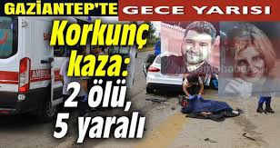 Kilometresi dağdancık mahallesi tilki kara mevkiinde meydana geldi. Gaziantep Te Gece Yarisi Korkunc Kaza 2 Olu 5 Yarali