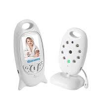 bibicam baby monitor wireless camera 2 lcd screen talk back two way audio night vision temp sensor built i wireless camera home security systems baby monitor