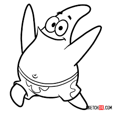 Off the top of my head… How To Draw Patrick Star Spongebob Sketchok