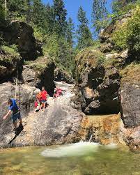 Hike on up to the sick, insane, and darn right wild water slide in ashton creek. Ashton Creek Enderby Natural Waterslides Life Is Adventure