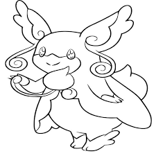 Pokémon is a series of japanese video games published by nintendo.pokemon coloring pages are widely loved and searched by kids of all ages. Coloriage Pokemon Nymphali