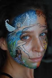 Jasmine Walsh face paint
