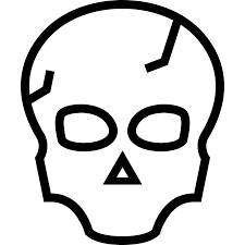 Download Skull Outline Of Halloween Vector Svg Icon 2 Svg Repo