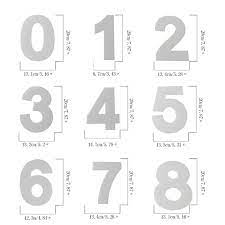 Birthday cake topper number templates for cricut. 8 Inch Cake Silica Gel Cake Templates Number Shape Dessert Tool 0 9 One Set Walmart Canada