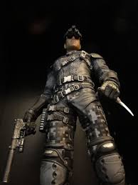 Sam fisher is a fictional character and the protagonist of the tom clancy's splinter cell series of video games developed by ubisoft as well. Sam Fisher Splinter Cell Blacklist Figurine Video Game Characters Concept Art Characters Game Character