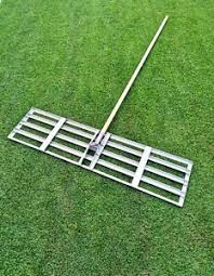 Not only does it result in a better quality cut, because your mower won't be this is great professional information on how to solve problems of uneveness in a lawn. Lawn Leveling Tool Rake Lawn Level Stainless Steel 48 Ebay