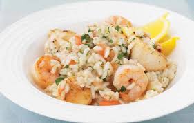 Risotto Aux Fruits De Mer Au Thermomix Recette Thermomix Recette En 2020 Risotto Fruits De Mer Recette Recette Risotto