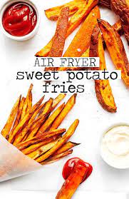 The Best Air Fryer Sweet Potato Fries Recipe Air Fryer Sweet Potato Fries Sweet Potato Recipes Fries Sweet Potato Fries