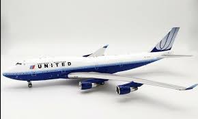 Download for free to enhance your experience in msfs 2020. United Airlines Boeing 747 400 N171ua Blue Tulip Inflight If744ua0119 Scale 1 200 Eztoys Diecast Models And Collectibles