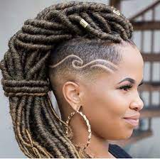 55 Goddess Locs Styles 55 Ways To Style Goddess Locs Shaved Side Hairstyles Braids With Shaved Sides Natural Hair Styles