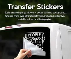 Apart from the car decals, you can also use it to make decals meant for other items that are handled frequently or will be exposed to the outdoor weather. Carstickers Com High Quality Custom Stickers Decals