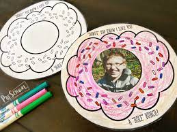 27 easy peasy father's day crafts for kids can make for their no. Free Printable Donut Fathers Day Crafts For Preschool