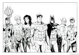 Maybe you would like to learn more about one of these? Justice League Coloring Pages All Heroes Coloring4free Coloring4free Com