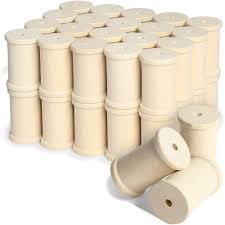Unfinished wooden thread spools for crafts and sewing (3 sizes, 140 pieces) brand: 40 Pack Wood Spools 1 37 X 1 5 Splinter Free Wooden Thread Spools For Unfinished Diy Wood Craft Projects And Wire Sewing Walmart Com Walmart Com