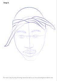 How to draw tupac easy drone fest : Learn How To Draw 2pac Rappers Step By Step Drawing Tutorials