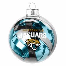 Christmas Tree Decorating Just Got More Spirited Show Off Your Jacksonville Jaguars Fandom With Large Tinsel Team Ornamen Ball Ornaments Ornaments Nfl Seattle