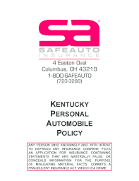 Are they good to use for auto insurance? Fillable Online Safe Auto Insurance Group Inc Better Business Bureau Fax Email Print Pdffiller