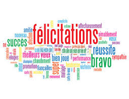 Résultat de recherche d'images pour "felicitations"