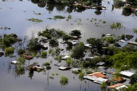 Overstromingen en andere schade in de 18e eeuw. Zware Overstromingen Paraguay