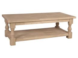 Our coffee table ottomans are upholstered in an array of resilient fabrics such as faux leather and linen look blends. Tuscan Unfinished Hardwood Sofa Table Unfinishedfurnitureexpo