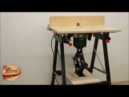 Quick And Easy Portable Router Table Diy Youtube Diy Router Table Router Table Benchtop Router Table