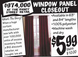 Window Panel Closeout From Ollie S Bargain Outlet 5 99 Window Panels Paneling Weekly Flyer