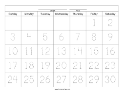 Printable Calendars