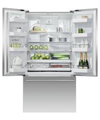 Spacious bottom freezer with full extension drawer gives easy access to frozen goods. Freestanding French Door Refrigerator Freezer 90cm 569l Fisher Paykel Australia
