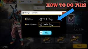 This will force you to change the name of your main. How To Change Name Style In Free Fire Youtube