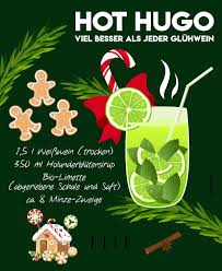 Hot Hugo Das Rezept Fur Die Heisse Variante Elle Winter Drink Limetten Winter Getranke