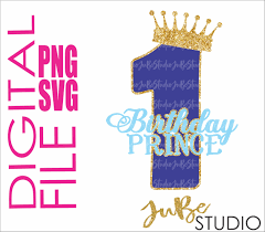 Download First Birthday Svg Birthday Prince Svg Birthday Boy Svg 1st Etsy