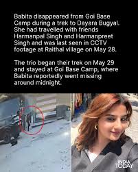 Last known CCTV footage of Babita Pandey and friends at Raithal village before Dayara Bugyal trek