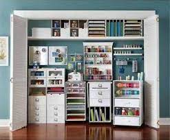 Add any of our non. Recollections Craft Room Storage Definitely Want To Use The Closet For Storage Like This Relate Craft Room Tables Craft Room Storage Organization Furniture