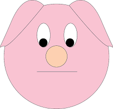 download cartoon farm pig sad animal piggy pigs head à¸«à¸¡ à¹€à¸¨à¸£ à¸² png image with no background pngkey com pngkey