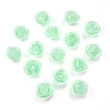 Hoping to make a floral centrepiece for your next party without breaking the bank? Artificial Rose Flowers Fake Flowers Heads Mini Pe Foam Rose Flower Head Handmade Diy Party Festival Home Decor Wedding Home Decoration Festive Party Supplies 50pcs Lot Mint Green Buy Online In Bahamas