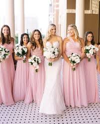 Birdy Grey Bridesmaid Dresses Real Birdy Grey Weddings Birdy Grey Mix And Match Rose Quartz Pink Chiffon And Mesh B Dusty Rose Bridesmaid Dresses Mesh Bridesmaids Dress Bridesmaid Dresses