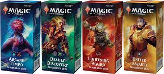 Historic brawl june 18, 2021. Mtg 2019 Challenger Decks Set Of 4 Decks Magic Products Mtg Intro Starter Theme Decks Collector S Cache