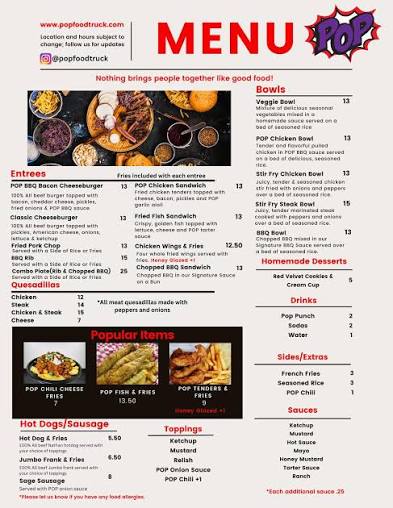 Peace of Paradise Food Truck — Mobile caterer food truck in Alcolu, South Carolina
