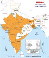Top 10 Indian States With Highest Population Highest