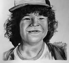 Dustin From Stranger Things Pencil Drawing X Stranger Things Art Eleven Stranger Things Art Pencil Drawings