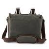 Comes with an adjustable shoulder strap and an integrated side carry. Picnic Time 7qt Double Growler Cooler Tote Green Brown Target