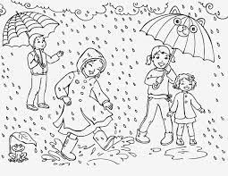 Print out this activity bundle filled with all things fall using your home printer and keep your kids busy with fall fun! Fun Rain Coloring Page Free Printable Coloring Pages For Kids